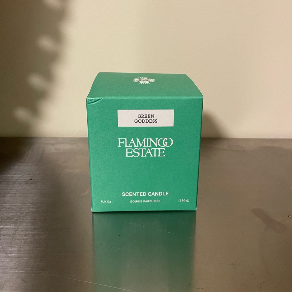Flamingo Estate Green Scented Candle